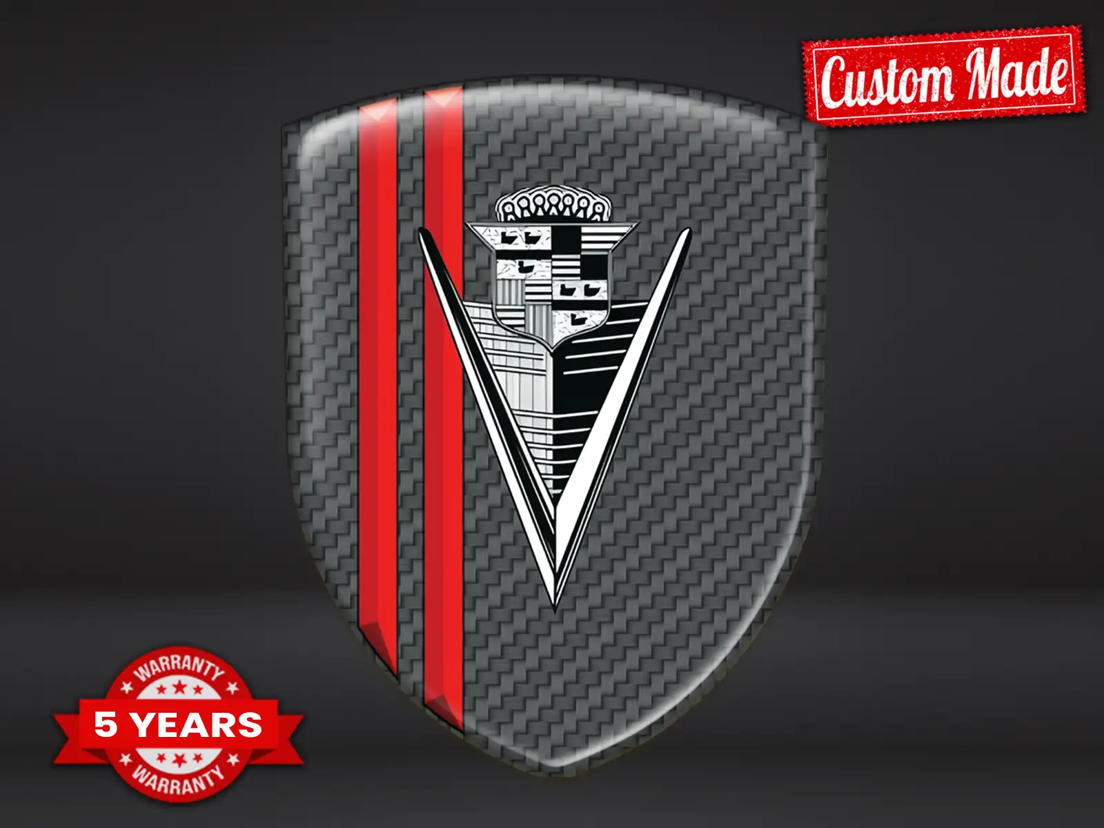 Cadillac Windschutz-Banner Schick Profi Dauerhaft Strapazierfähig